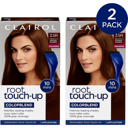 Clairol Root Touch-Up ColorBlend 3.5R Dark Auburn 2 Pack New