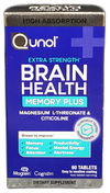 Qunol Extra Strength Brain Health Memory 60 180 Total Exp 02/27 Pack of 3 New