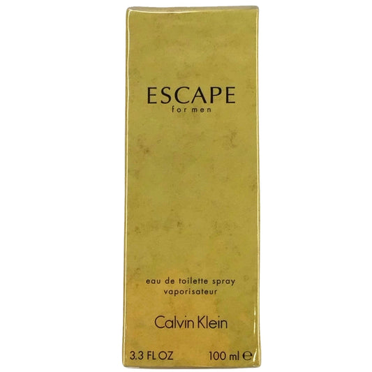 Calvin Klein Escape for Men Eau de Toilette Spray 3.3 FL OZ 100 ml 1 Pack New