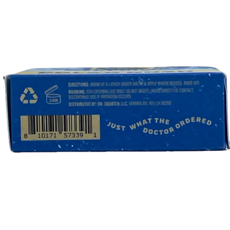 Dr. Squatch Limited Edition Polar Rush Men's Natural Soap Bar Heavy Grit 5 oz 4