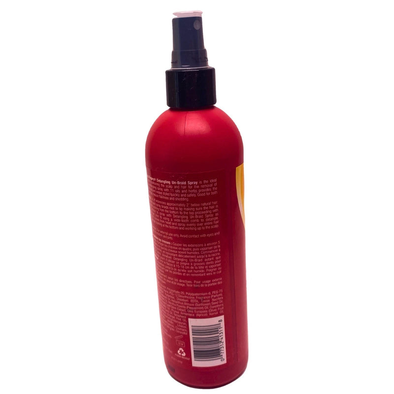 Shine 'n Jam Magic Fingers for Braiders Detangling Un-Braid Spray 12 fl oz 2 Pac