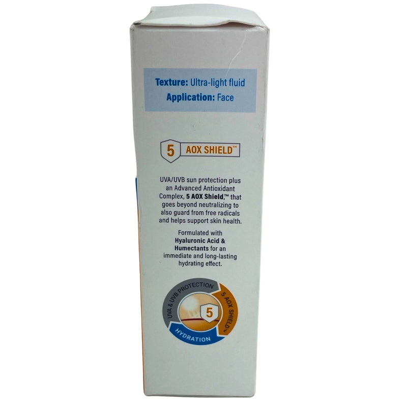 Eucerin SPF 50 Advanced Hydration Ultra-Light Fluid Face Sunscreen 9 Pack