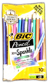 BIC Xtra-Sparkle Mechanical Pencil 0.7mm #2 Pack of 3 New