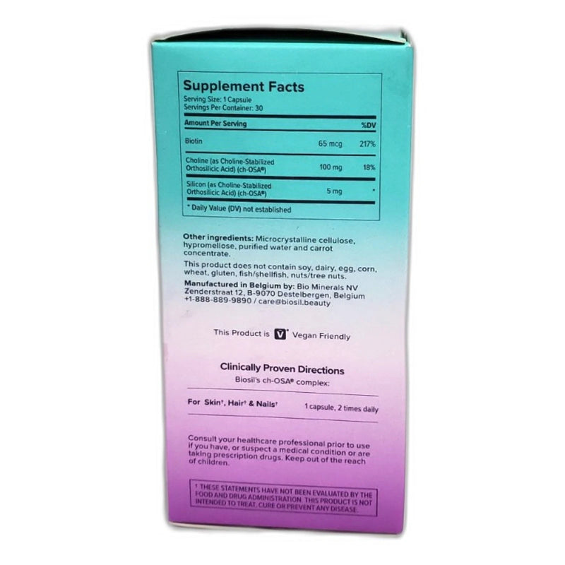 BioSil Advanced Hair Nail Care Original Formula 30 Exp 02/27 Pack of 4 New