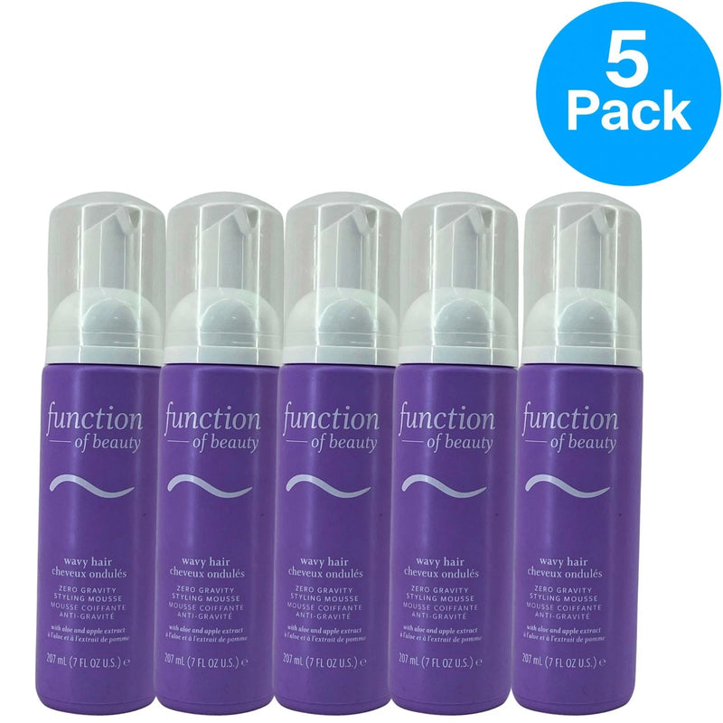 Function of Beauty Wavy Hair Zero Gravity Styling Mousse 7 FL OZ bottle