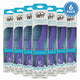 Wet Brush Custom Care Thin Hair Detangling Comb Purple Hybrid 6 Pack New