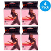 KT Tape Cotton Kinesiology Tape Black 20 Strips 4 Pack bundle for athletic support
