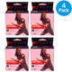 KT Tape Cotton Kinesiology Tape Black 20 Strips 4 Pack New