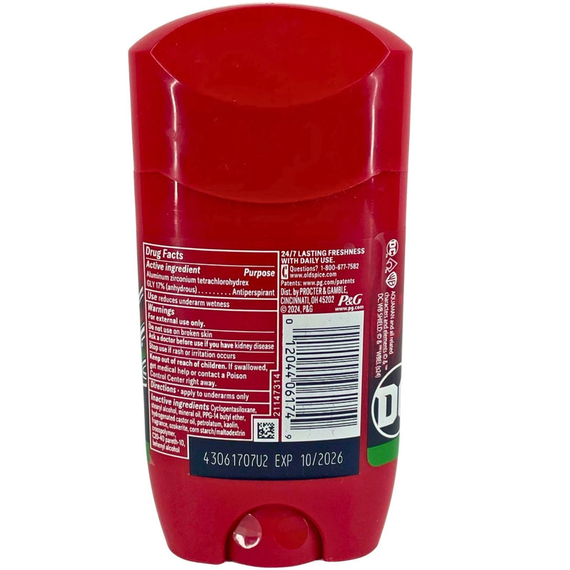 Old Spice Aquaman Fresh Ocean SeaStorm Antiperspirant 2.6oz 5 Pack New 10/2026