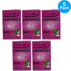 Blip Nicotine Polacrilex 4 mg Mini Lozenge Stop Smoking Aid Mint 27 Ct 5 Pack