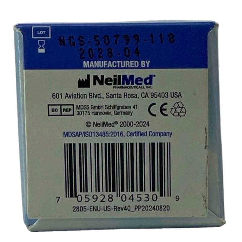 NeilMed NasoGEL Drip Free Spray for Dry Noses Aloe Vera 1 FL OZ 4 Pack New