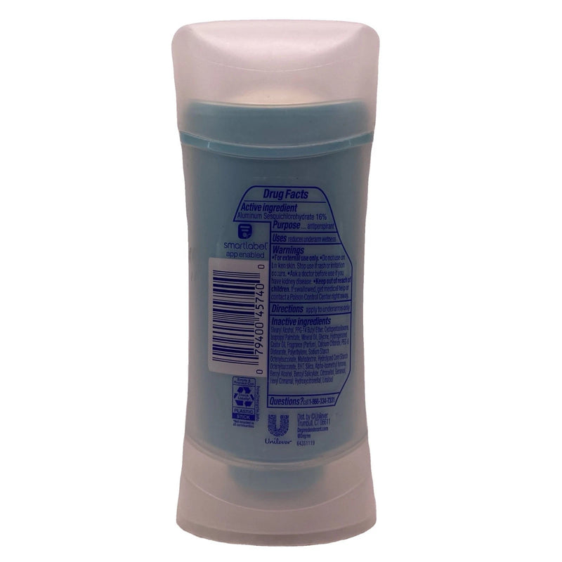 Degree Advanced White Flowers Lychee 2.6 oz 2 Pack New EXP 10/2027
