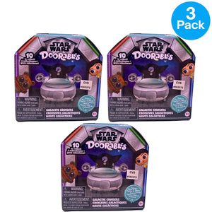 Star Wars Doorables Galactic Cruisers Blind Box Figure & Vehicle Mystery 3 Pack