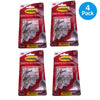 3M Command Small Hooks Multi Pack 4 pack 0.5lb white damage-free adhesive hooks