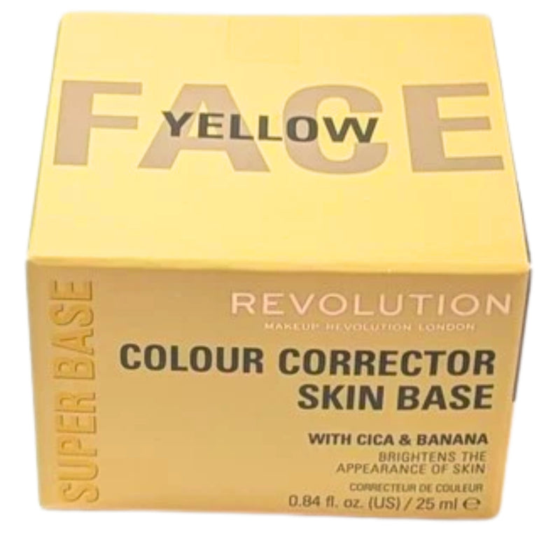 Revolution Super Base Colour Corrector Skin Base w/ Cica Banana 0.84 fl oz NIB 1 Pack