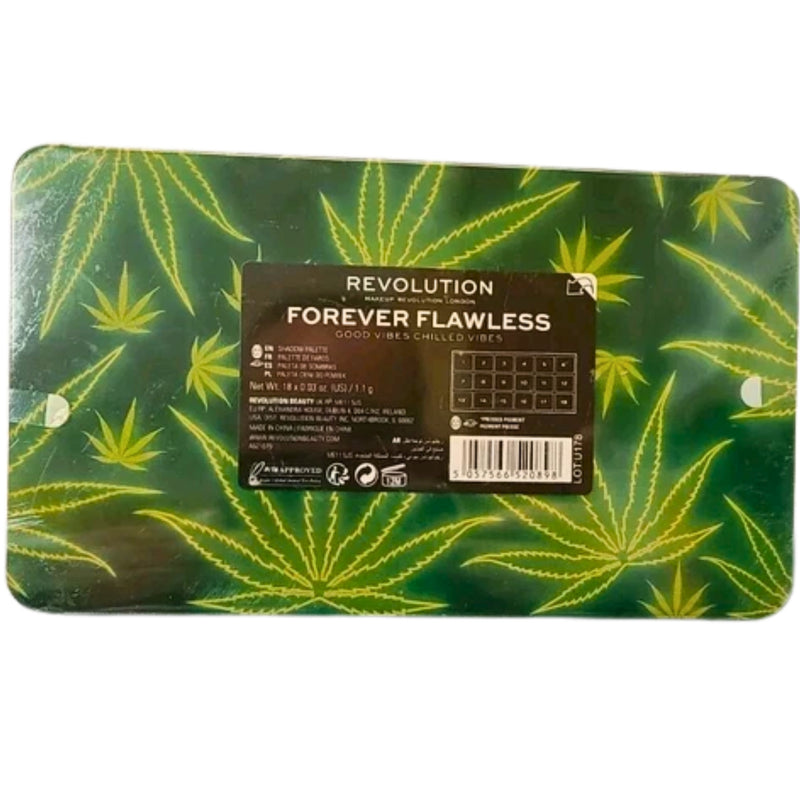 Revolution Beauty CHILLED VIBES Forever Flawless Eyeshadow Palette New In Box - 1 Pack