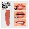 REVLON ColorStay Matte Lite Crayon Lipstick 002 Clear The Air, 0.049oz - 1 Pack