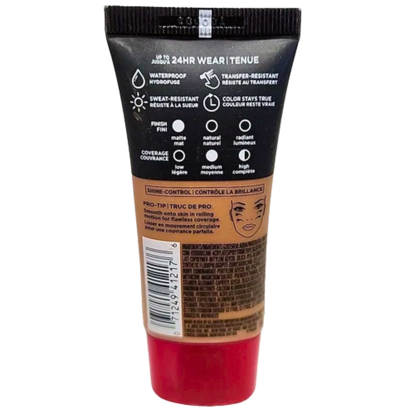 L'Oreal Infallible 24HR Pro-Matte Finish Foundation 109.5 Hazelnut, 1 oz - 1 Pack