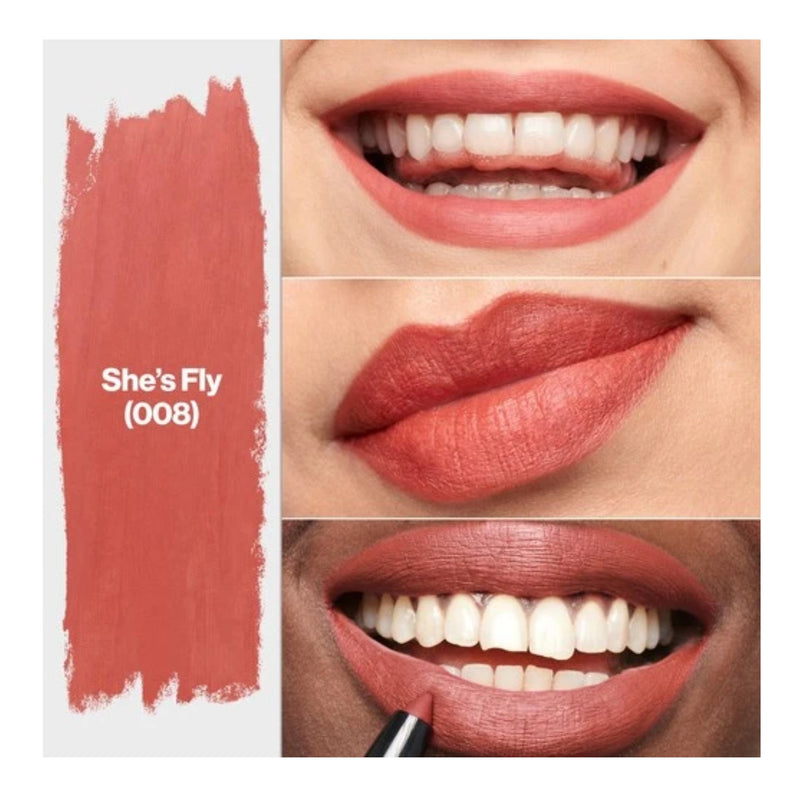 Revlon ColorStay Matte Lite Crayon Lipstick 008 She's Fly Red Longwear 0.049oz - 1 Pack