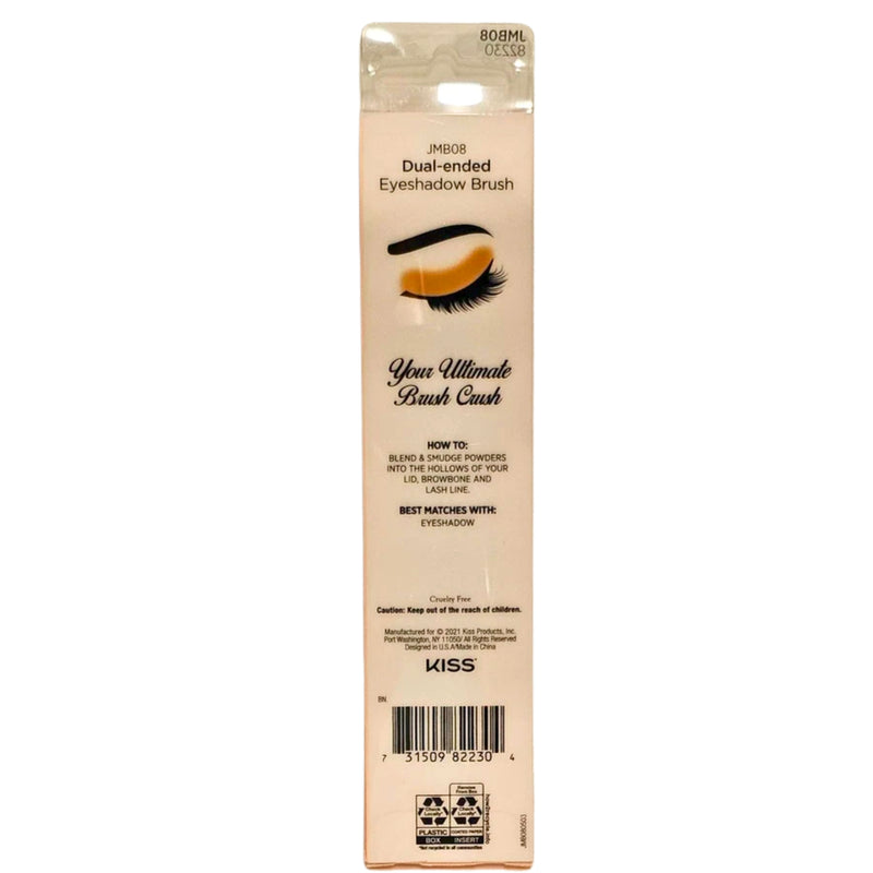 Joah Dual Ended Eyeshadow Makeup Brush JMB08 #82230 - 1 Pack