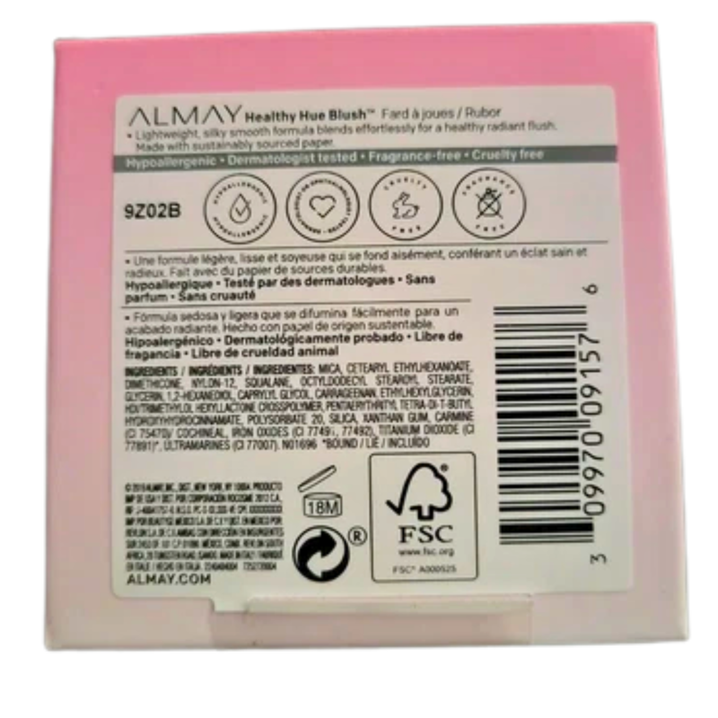 Almay Healthy Hue Blush #400 Wild Berry Compact, 0.17 oz - 1 Pack