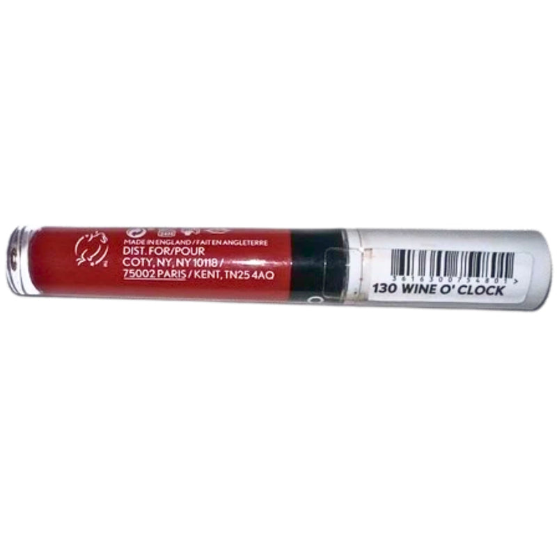CoverGirl Liquid Lipstick Outlast Ultimatte 24hr 130 Wine O' Clock, 0.11 oz - 1 Pack