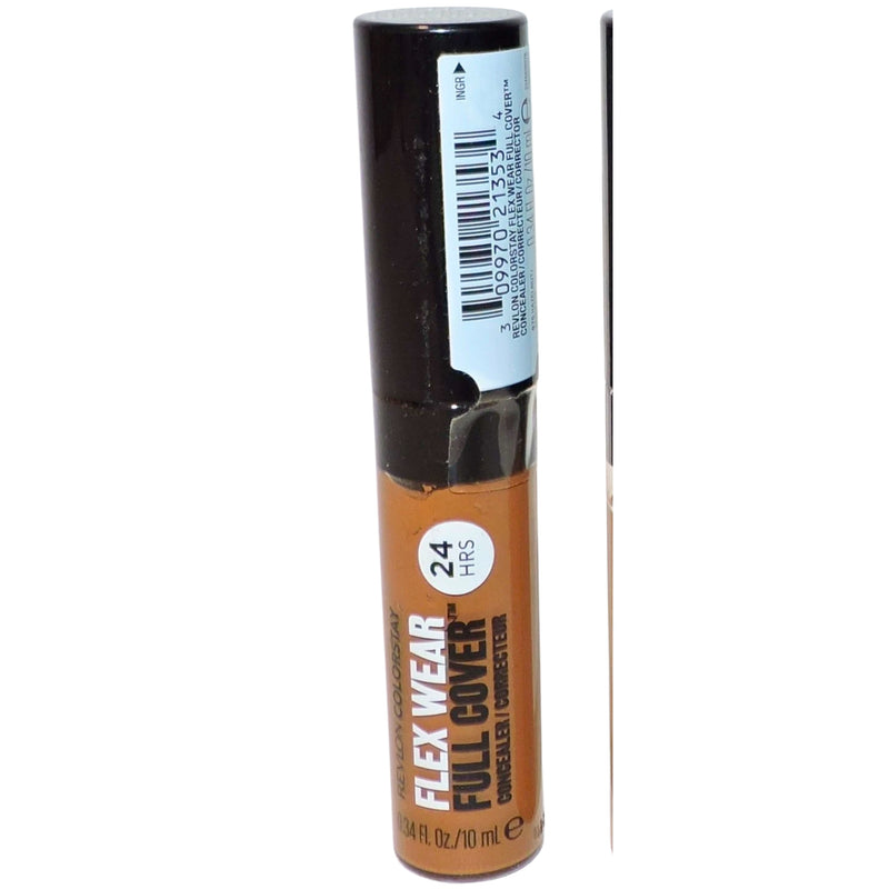 Revlon ColorStay Flex Wear, Full Cover Concealer, 075 Hazelnut, 0.34oz - 1 Pack