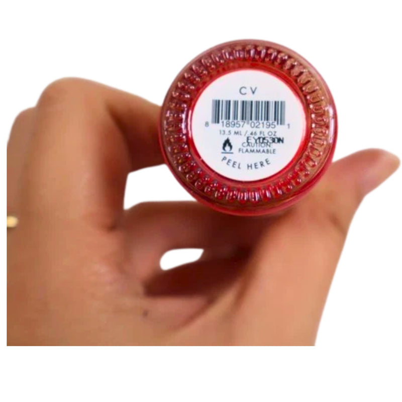 Olive & June CV Cherry Red Nail Polish 15-Free Long Lasting Gel Finish, 045oz - 1 Pack