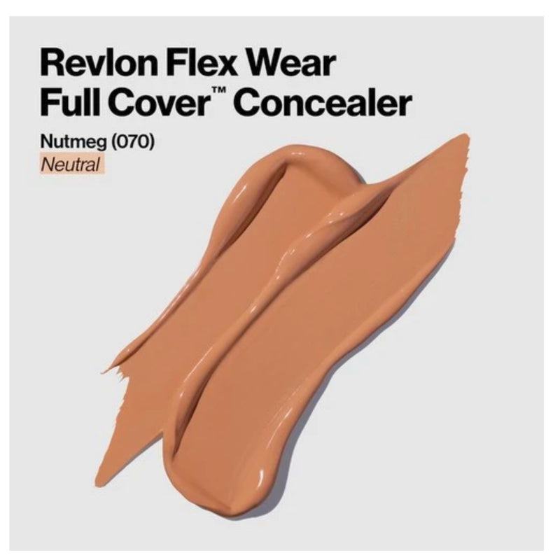 Revlon ColorStay Flex Wear Concealer 070 Nutmeg Full Coverage 0.34oz -  1 Pack