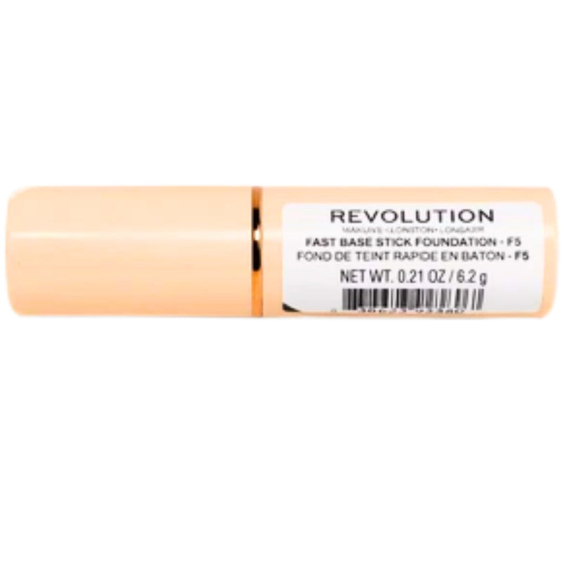 Makeup Revolution Beauty Fast Base Stick Foundation F5 New Sealed - 1 Pack