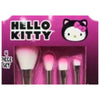 Sanrio Hello Kitty Halloween Gothic Skull 4-Piece Cosmetic Makeup Brush Set - 1 Pack