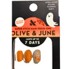 Olive & June Super Stick Mani Extra Short Round Press-On Tabs, Pumpkin Party, 32 Ct - 1 Pack