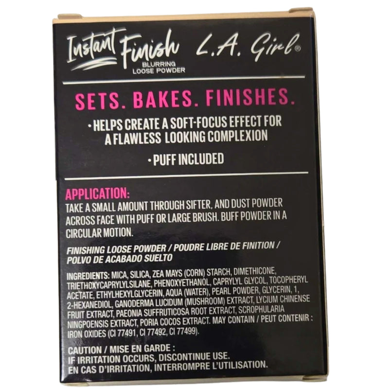 L.A. Girl Instant Finish Matte Oil‑Controlling Powder – GLP730 Light – 1 Pack