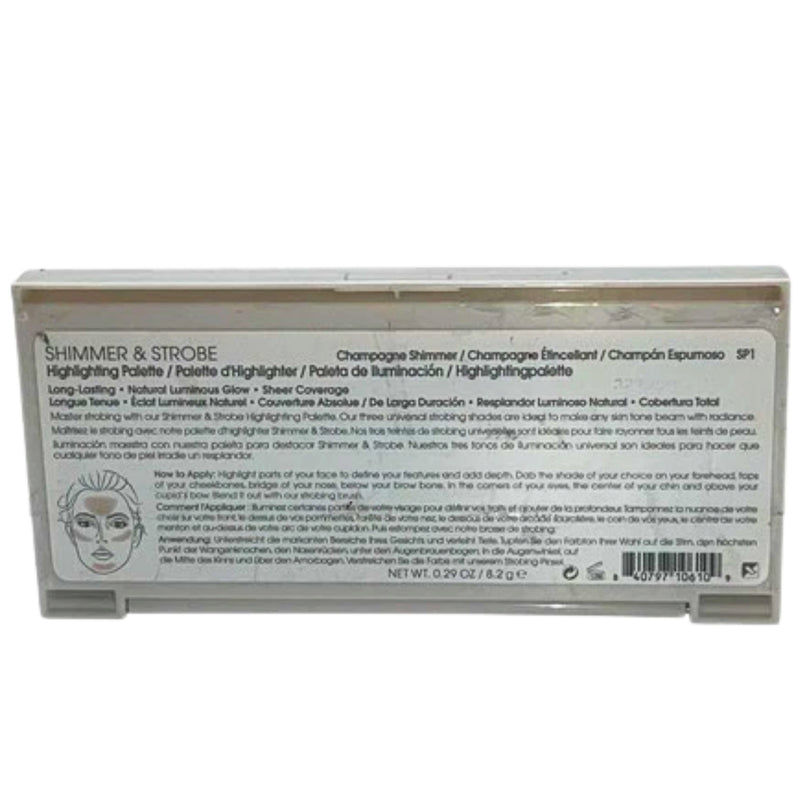 FLOWER BEAUTY Shimmer & Strobe Highlighting Palette Champagne Shimmer 0.29 oz - 1 Pack