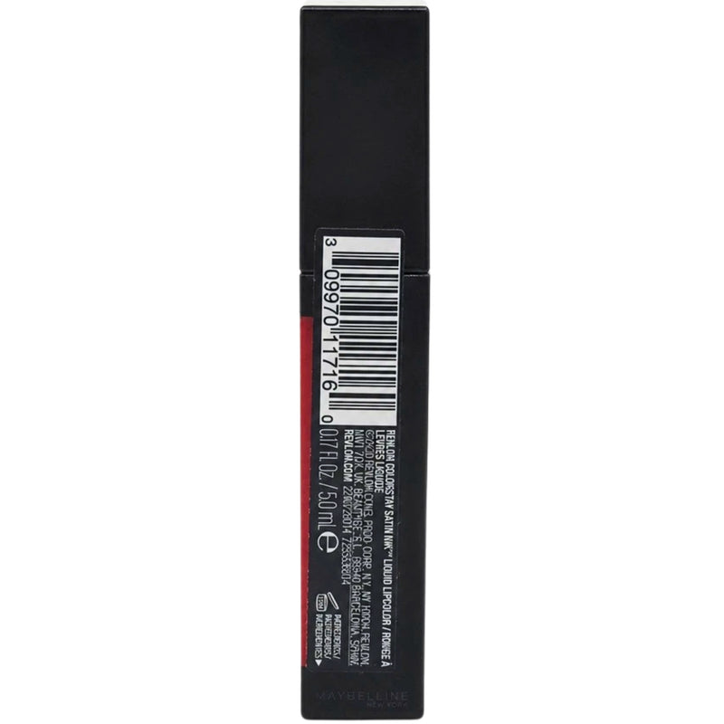 Revlon ColorStay Satin Ink Liquid Lip Color #014 Smokin Hot, 0.17 oz - 1 Pack