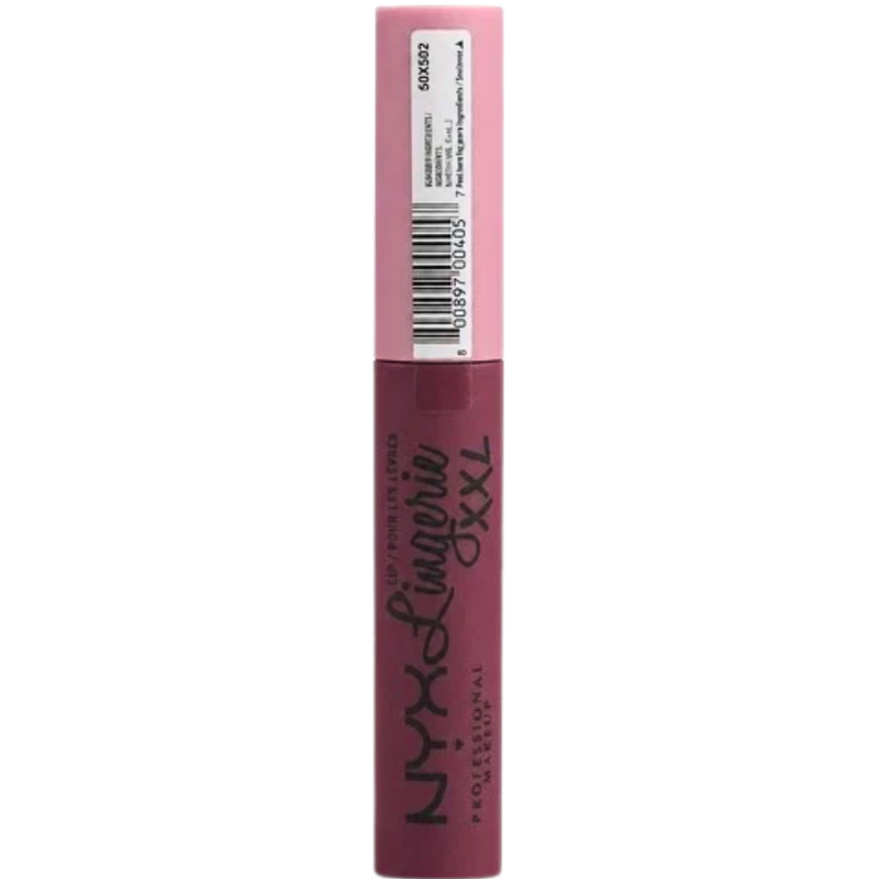 NYX PROFESSIONAL MAKEUP Lip Lingerie XXL Matte Liquid Lipstick Purple, 0.13oz - 1 Pack