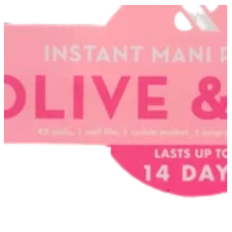 Olive & June Instant Mani Press On Nails Oval Medium 42 Ct - Obsessed Velvet,0.07 oz - 1 Pack