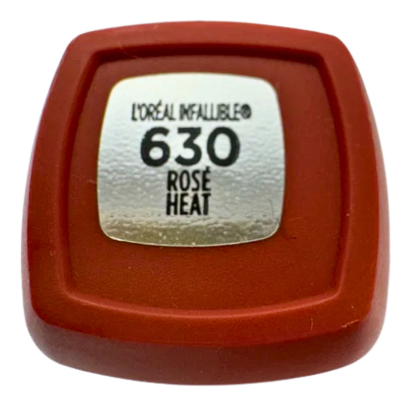 L'Oreal Paris Infallible Matte Resistance Liquid Lipstick, 630 Rose Heat, 0.16 fl oz - 1 Pack