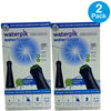 Waterpik Cordless Plus Water Flosser Jet Black Rechargeable Oral Care 2 Pack