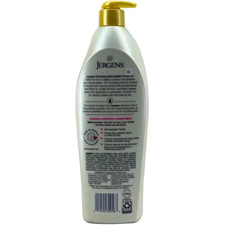 Jergens Shea Butter Body Lotion 28.2 Oz 2 Pack New