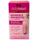 DailyNouri Women's Probiotic with Cranberry 30 Capsules Exp 05/2027