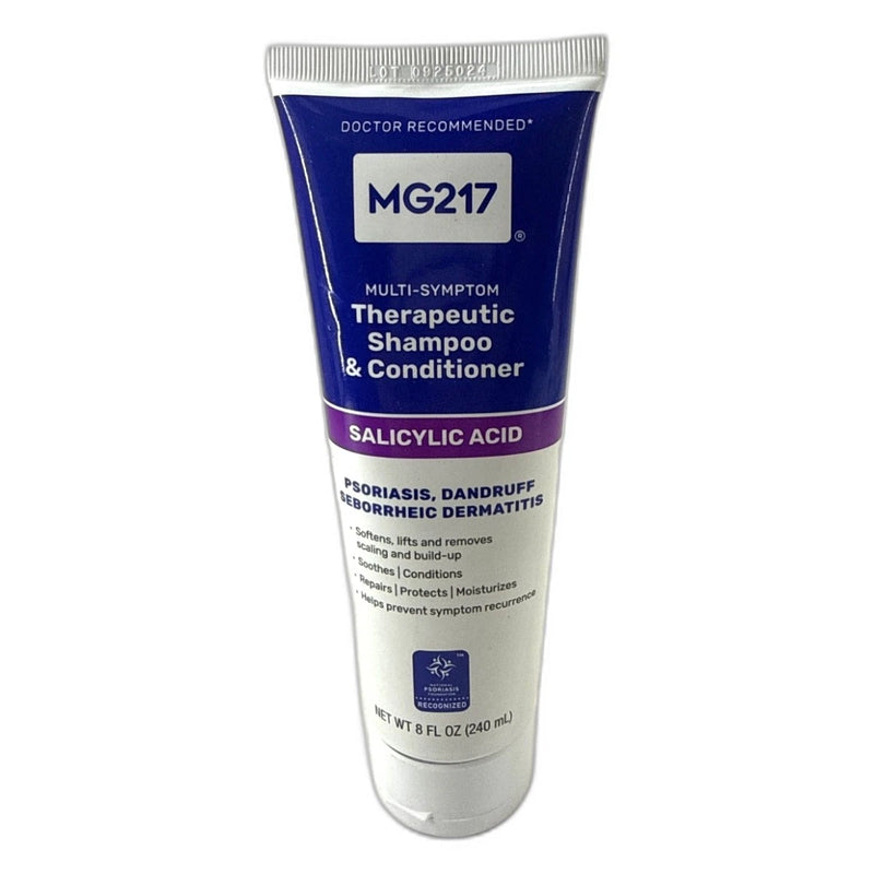 Mg217 Psoriasis Shampoo Conditioner 4 Total Exp 09/27 Pack of 2 New