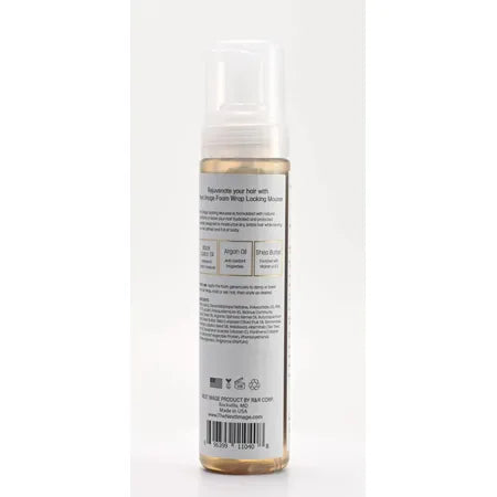 NEXT IMAGE - Foam Wrap Locking Mousse [Black Castor & Argan] 8 oz