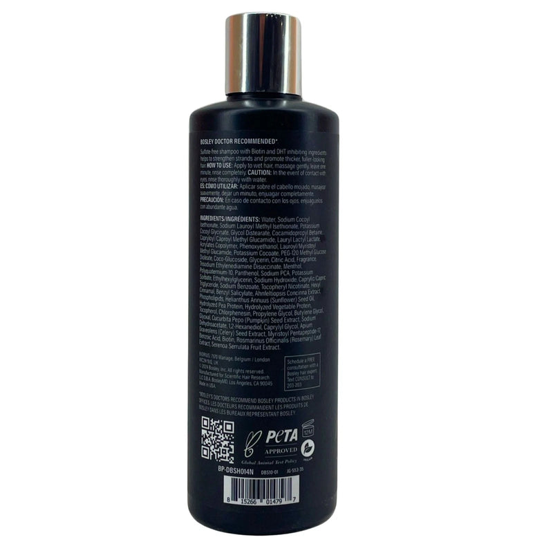 Dr. Bosley 2 in 1 Shampoo & Conditioner Saw Palmetto Biotin 10.1oz 7 Pack New