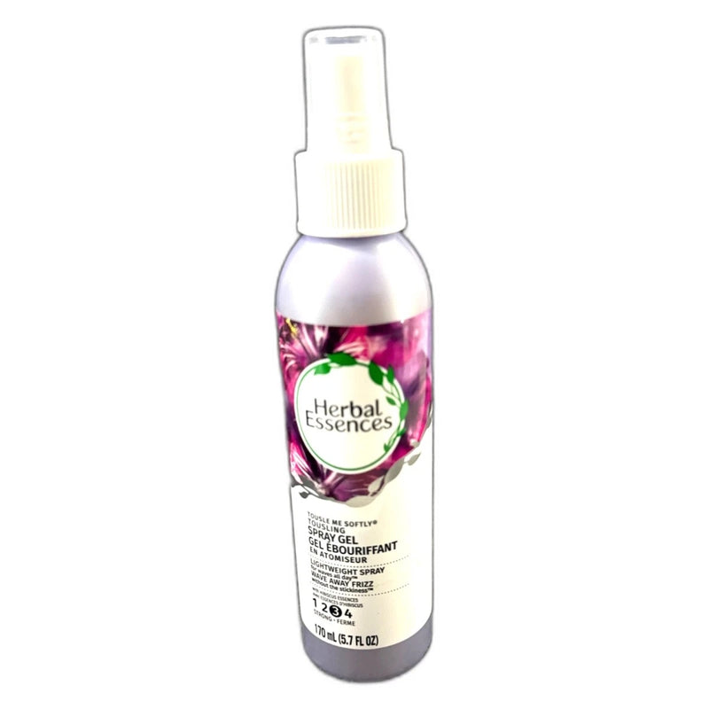 Herbal Essences Tousle Me Softly Spray Gel Lightweight Strong Hold 5.7oz New