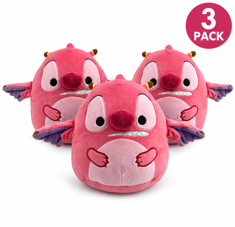 Squishmallows Disney Lilo & Stitch Angel Experiment 624 10 Inch Plush 3 Pack