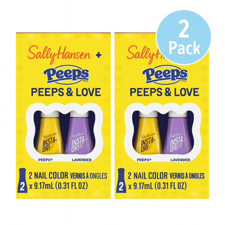 Sally Hansen Peeps & Love Nail Polish Set 2x9.17mL 2 Pack New