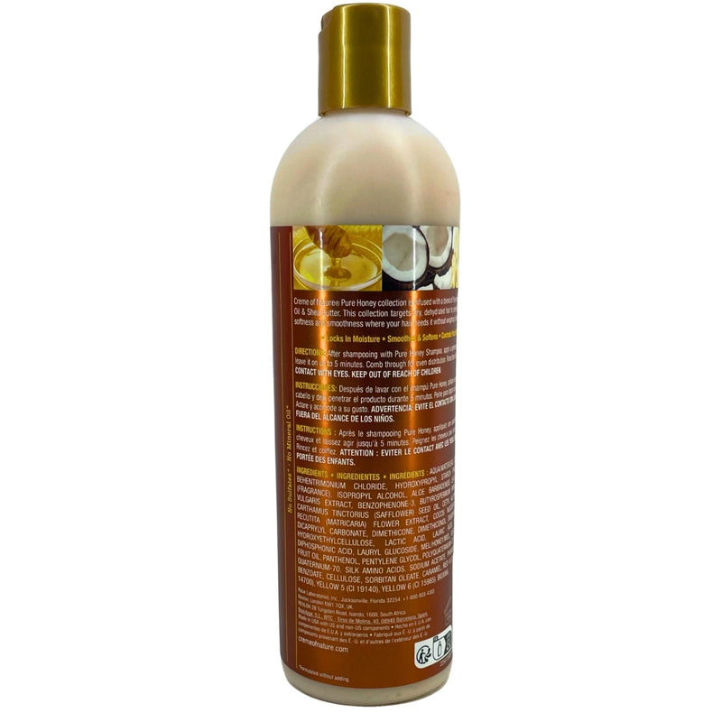Creme of Nature Pure Honey Moisturizing Dry Defense Conditioner 12 fl oz 5 Pack