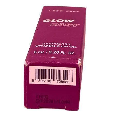 I Dew Care Glow Easy Raspberry Vitamin C Lip Oil 0.20 oz 5 Pack New