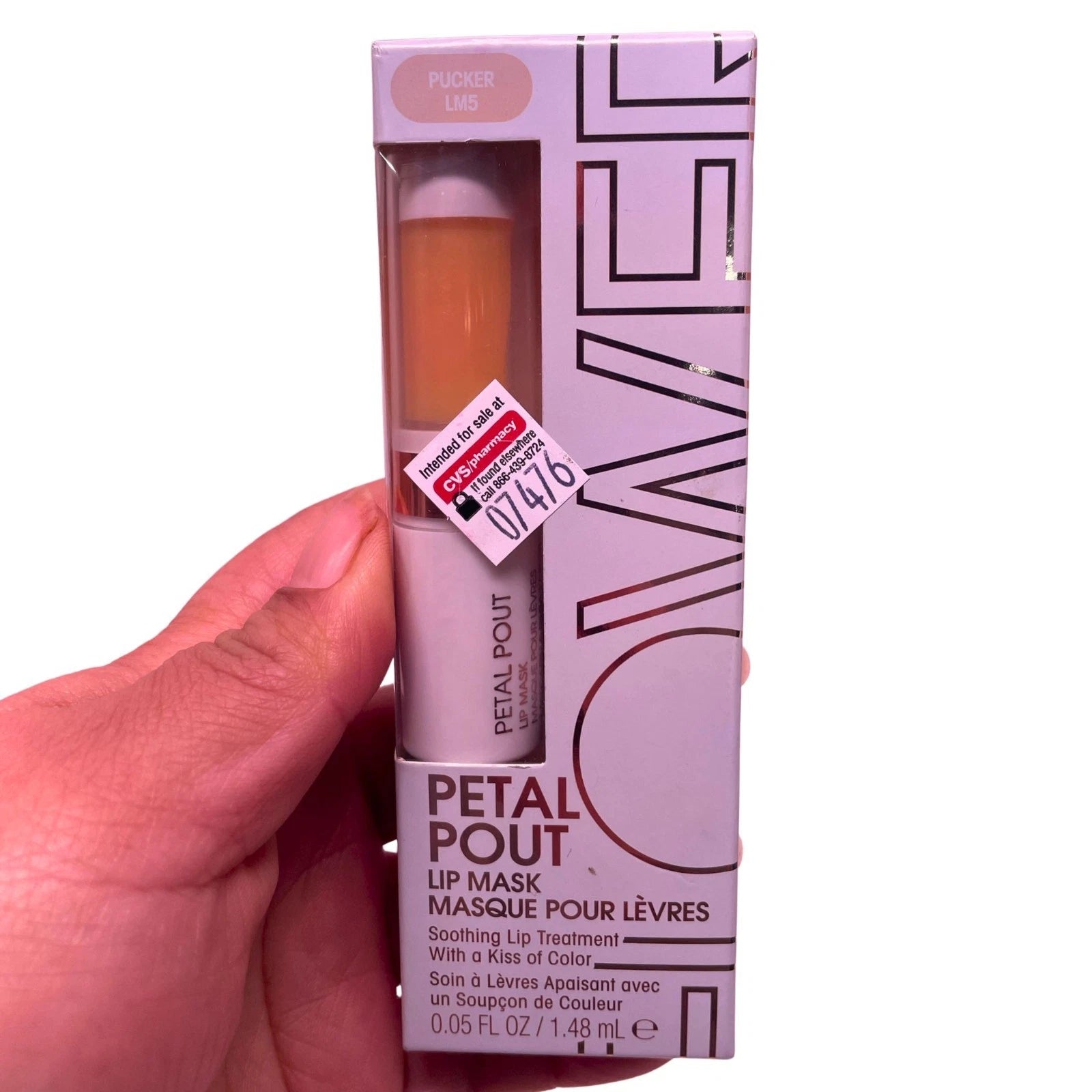 Flower Petal Pout Lip Mask 0.05 fl oz 2 Pack New